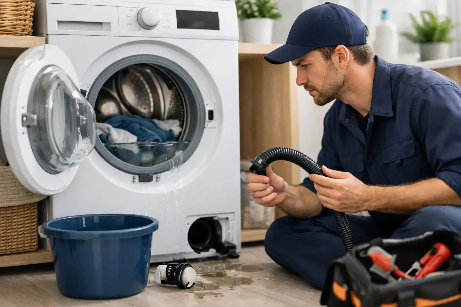 Washing Machine Not Draining? Causes and Fixes